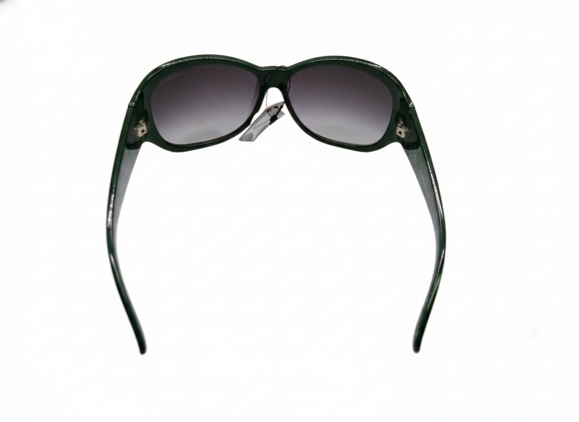 703 Diamond Eyewear Women's Green Floral Embellished Sunglasses - Danisak