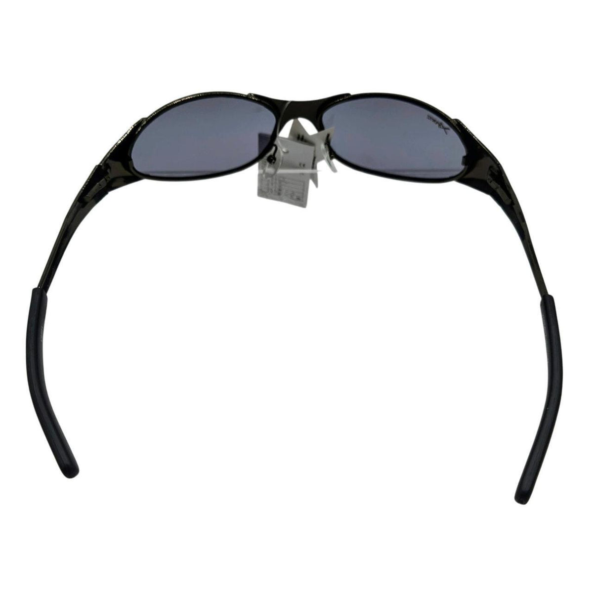 432 Black Xsport sunglasses with flame design on the arms - Danisak