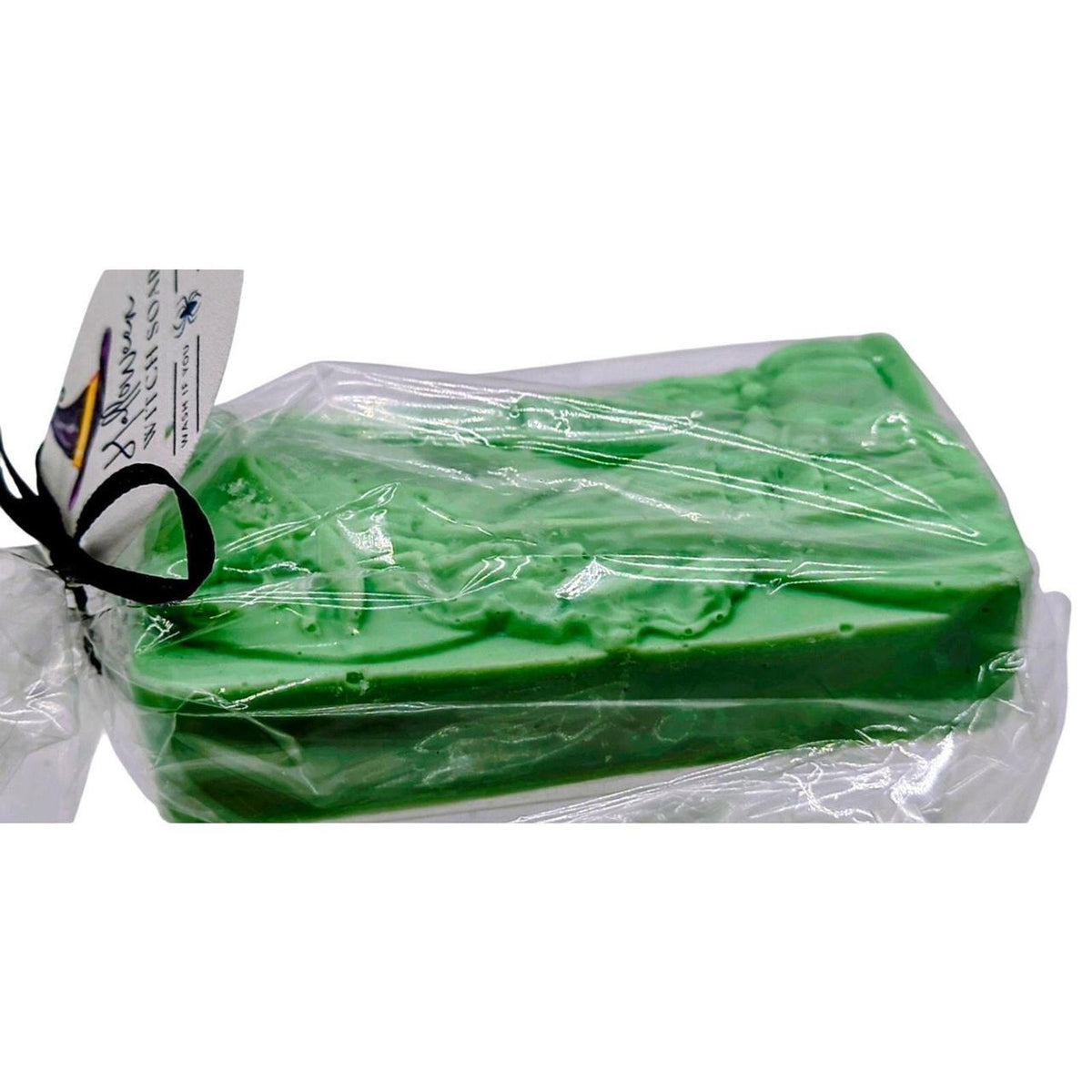 Halloween Witch Novelty Green Bar Soap with Home Sweet Home Scent   New with Tag - Danisak