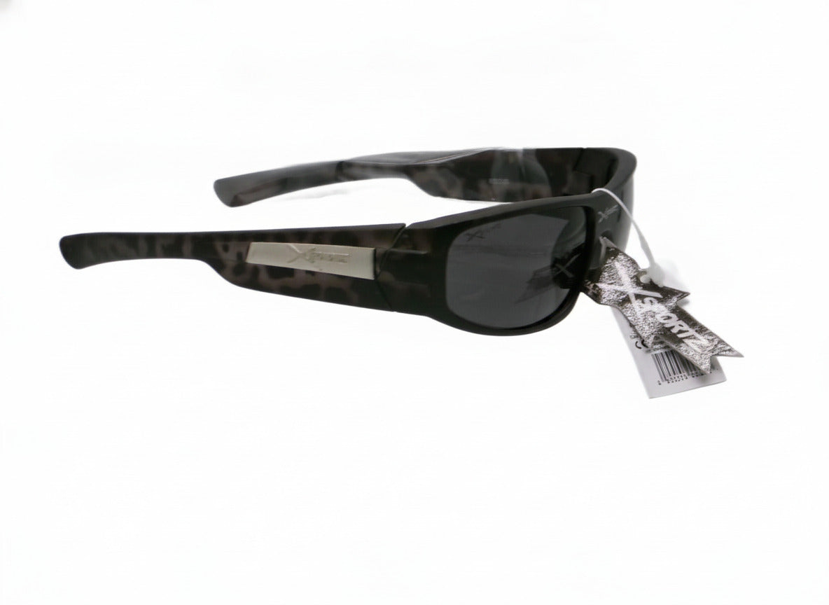 710  X-Sportz Men's Gray Camo Sunglasses with Dark Lenses - Danisak
