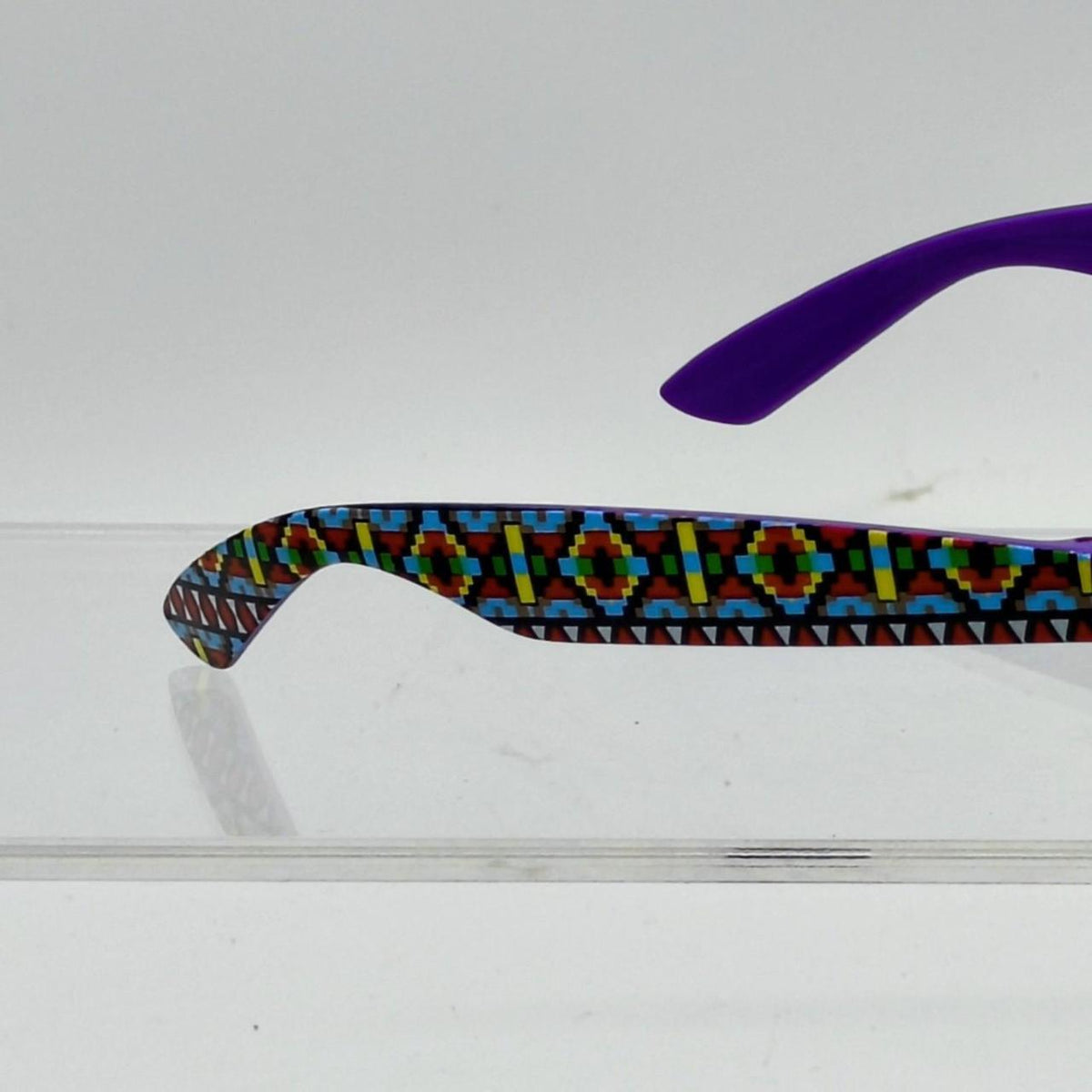 Unbranded Women's Multi and Purple Sunglass - Danisak