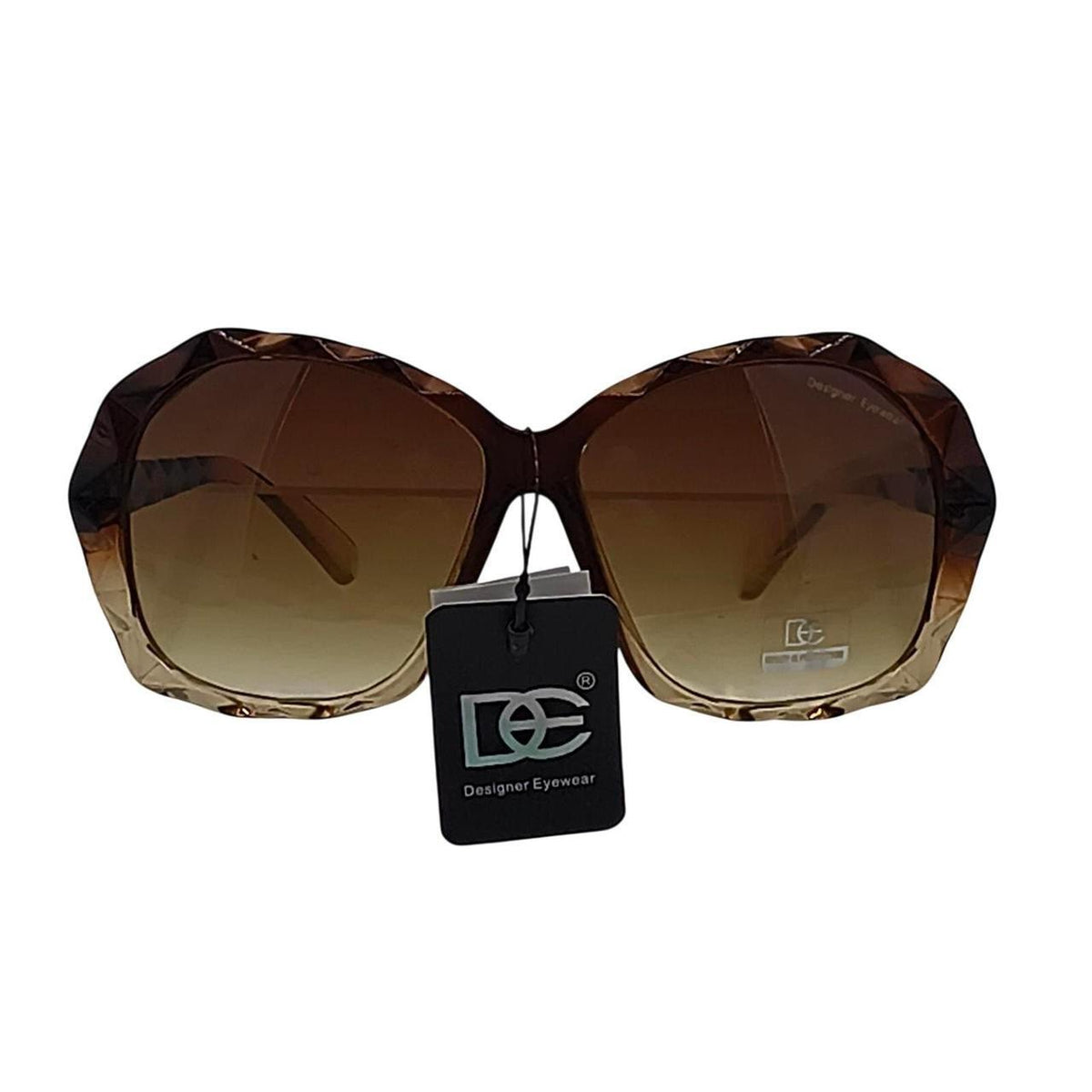 400 Brown & tan gradient sunglasses with a boho vibe - Danisak