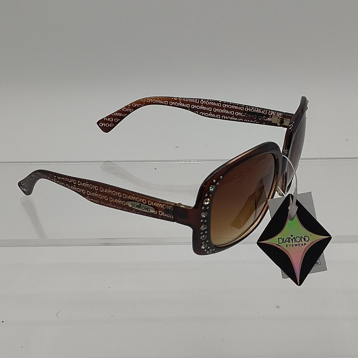 Unbranded Women's Brown and Multi Sunglass - Danisak
