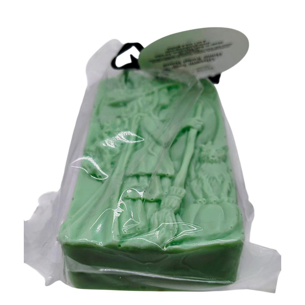 Halloween Witch Novelty Green Bar Soap with Home Sweet Home Scent   New with Tag - Danisak