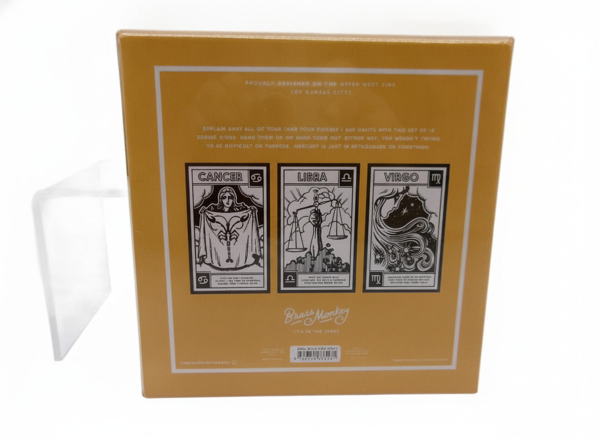 TB-1  Zodiac Magic Velvet Coloring Set with 12 Signs and 8 Markers - Danisak