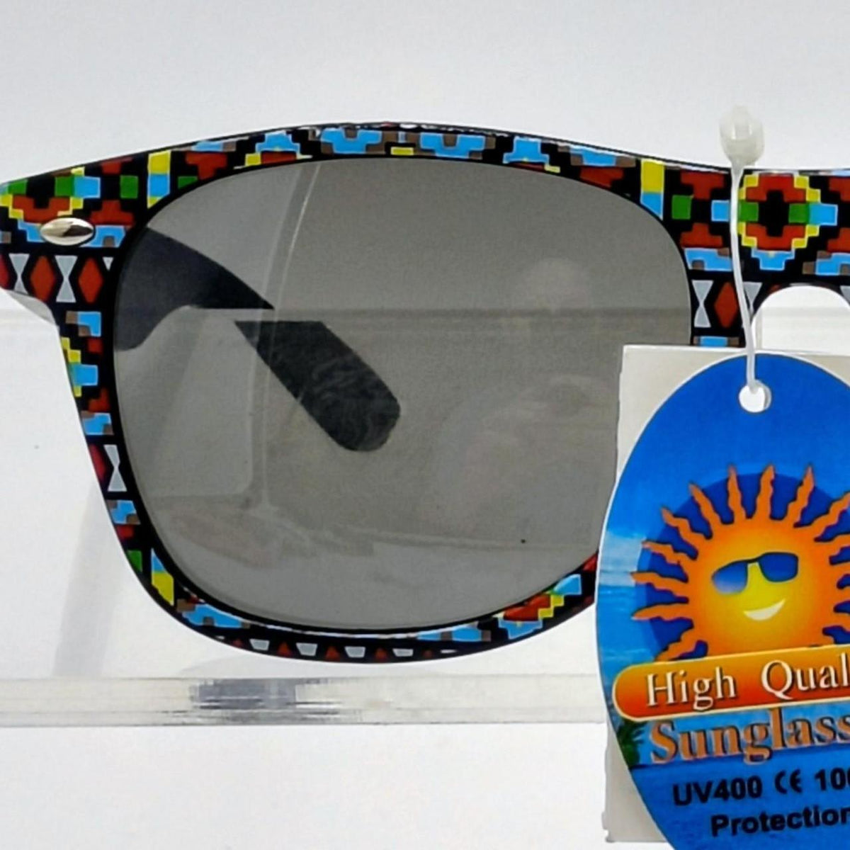 Unbranded Women's Multi and Black Sunglass - Danisak