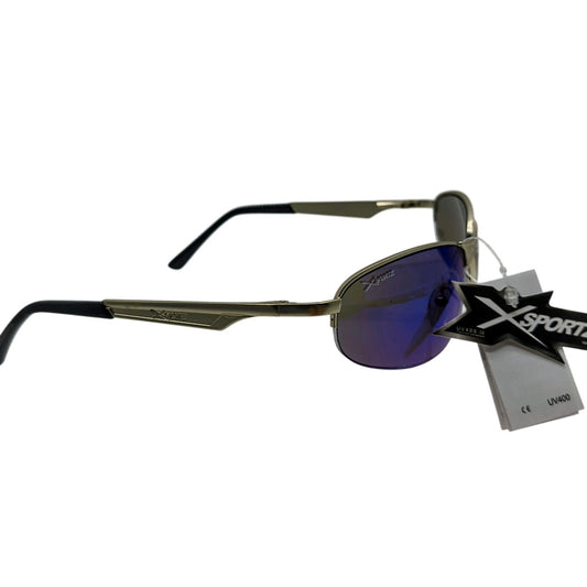 446 xsportz silver sunglasses with