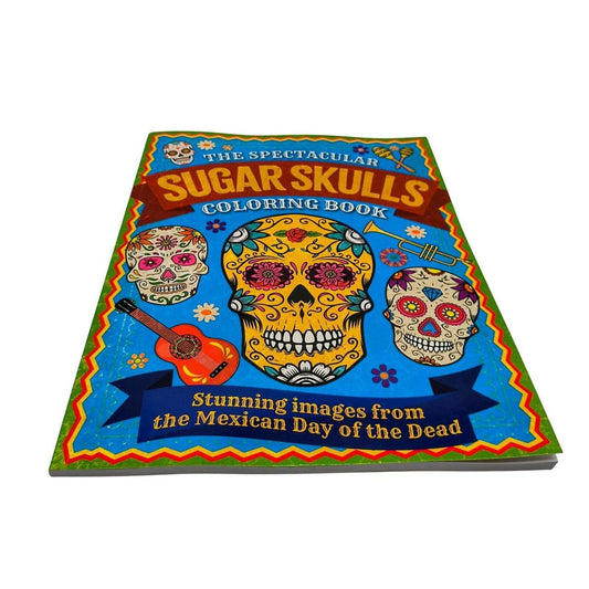 The Spectacular Sugar Skulls Coloring Book - 45 Intricate Mexican Day of theDead - Danisak