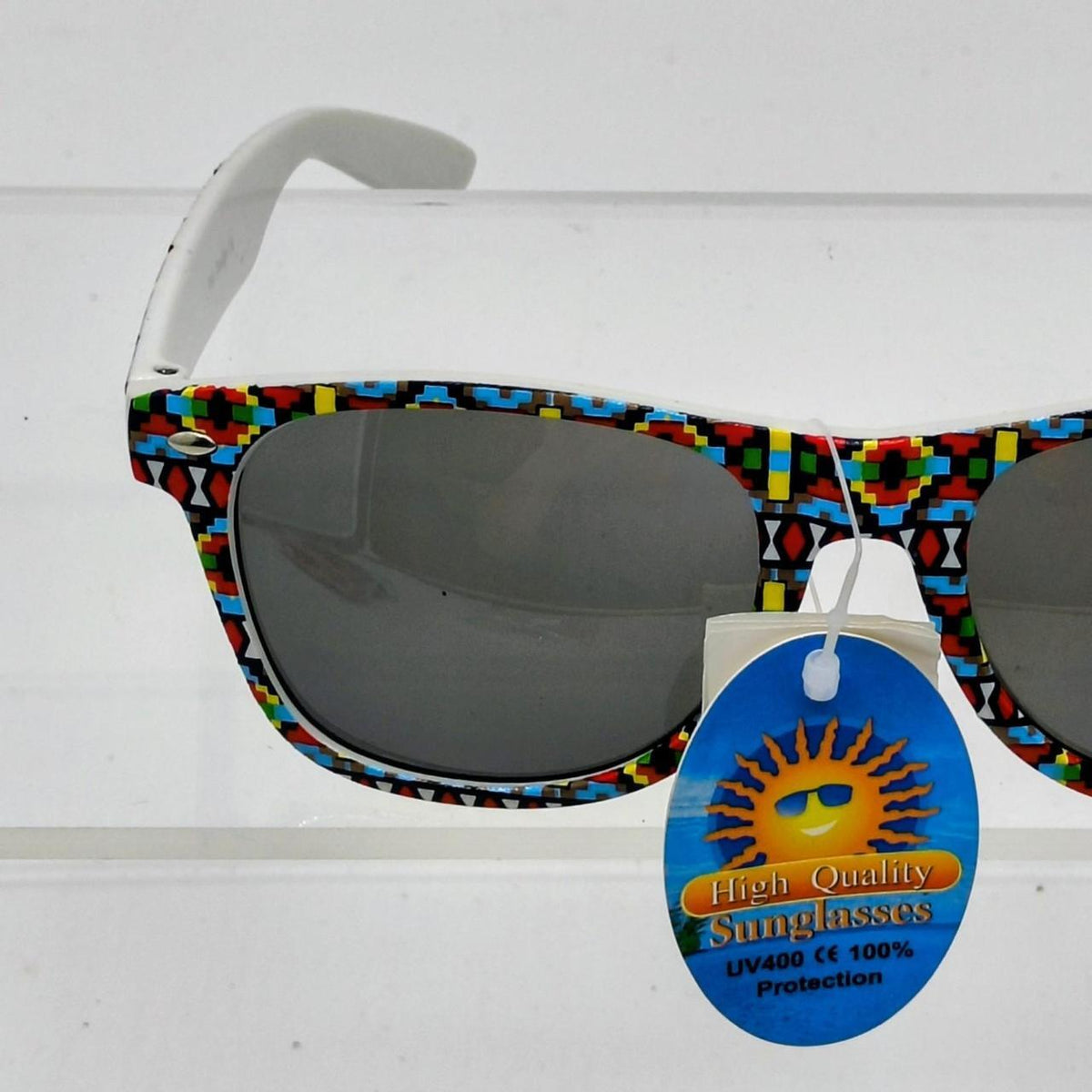 Unbranded Women's Multi and White Sunglass - Danisak