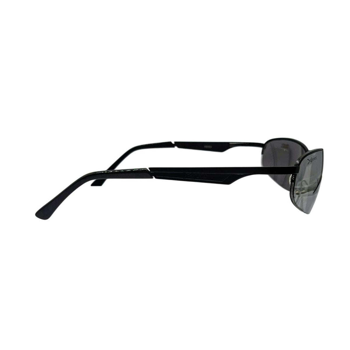 443 Black sporty sunglasses with mirrored lenses - Danisak