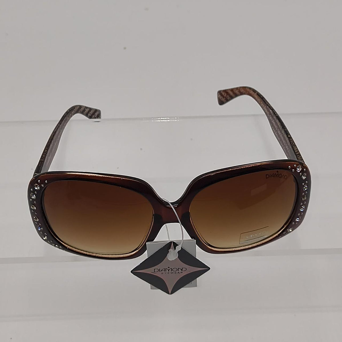 Unbranded Women's Brown and Multi Sunglass - Danisak