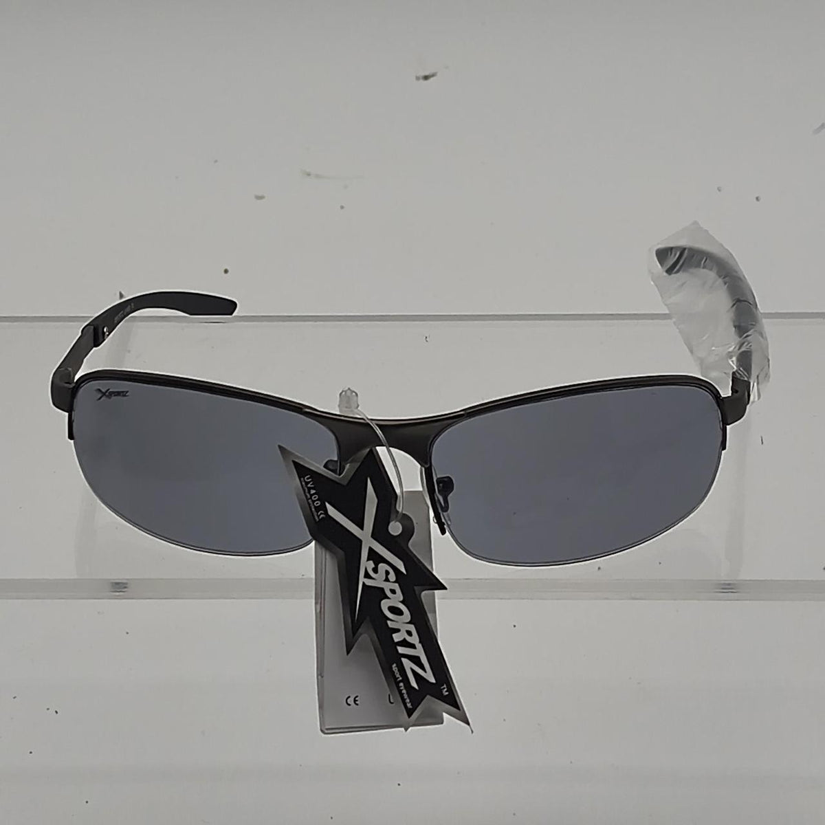 Unbranded Men's Silver and Grey Sunglass - Danisak