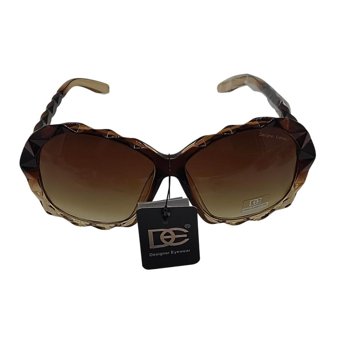400 Brown & tan gradient sunglasses with a boho vibe - Danisak