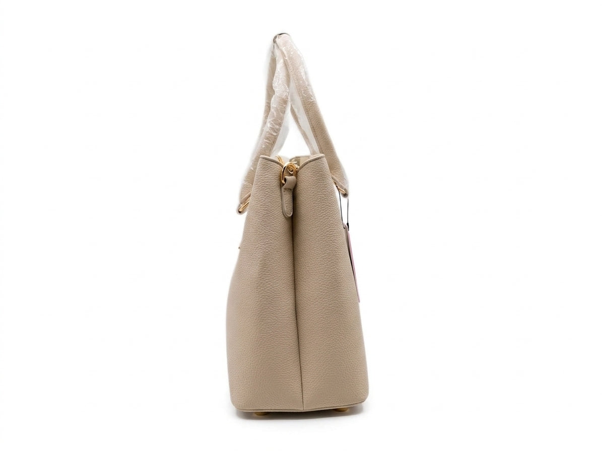 ROSANI Structured Top Handle Tote Bag with Detachable Strap