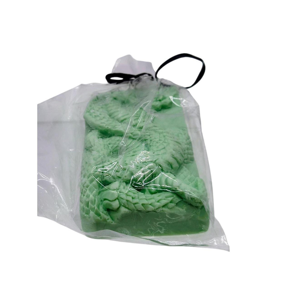 Handmade 3D Cobra Snake Lemon Verbena Glycerin Soap Bar - Green, 4 oz - Danisak