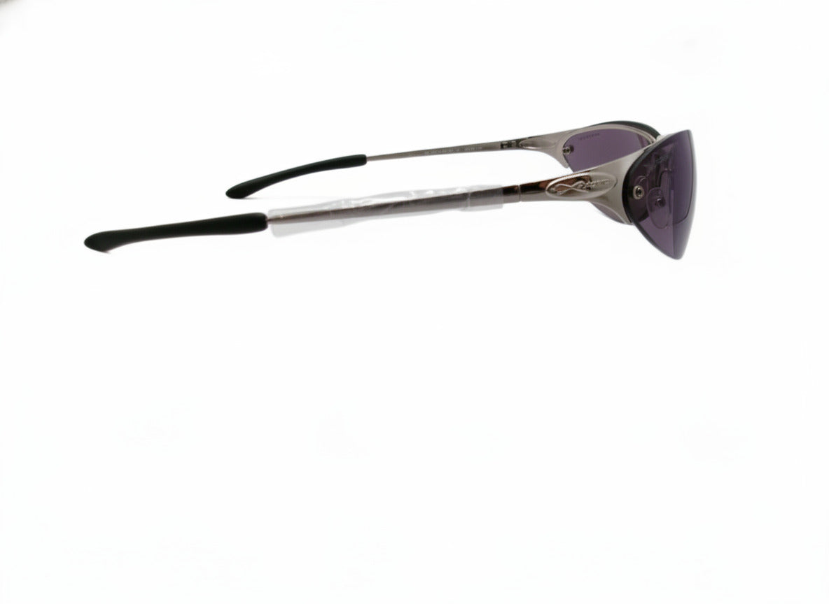 723  Xsportz Men's Blue Mirrored Lens Sunglasses with Silver Frame - Danisak