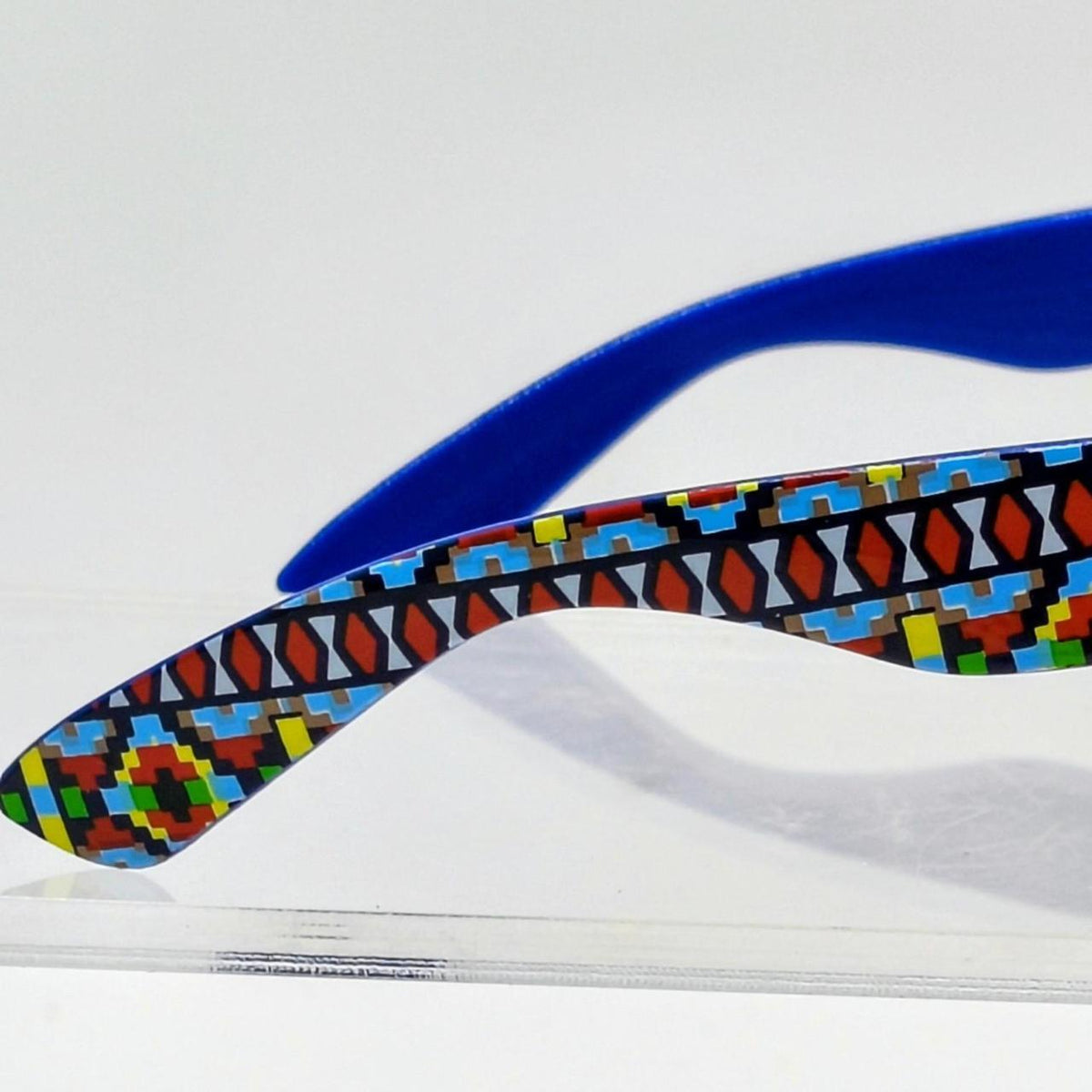 Unbranded Women's Blue and Multi Sunglass - Danisak