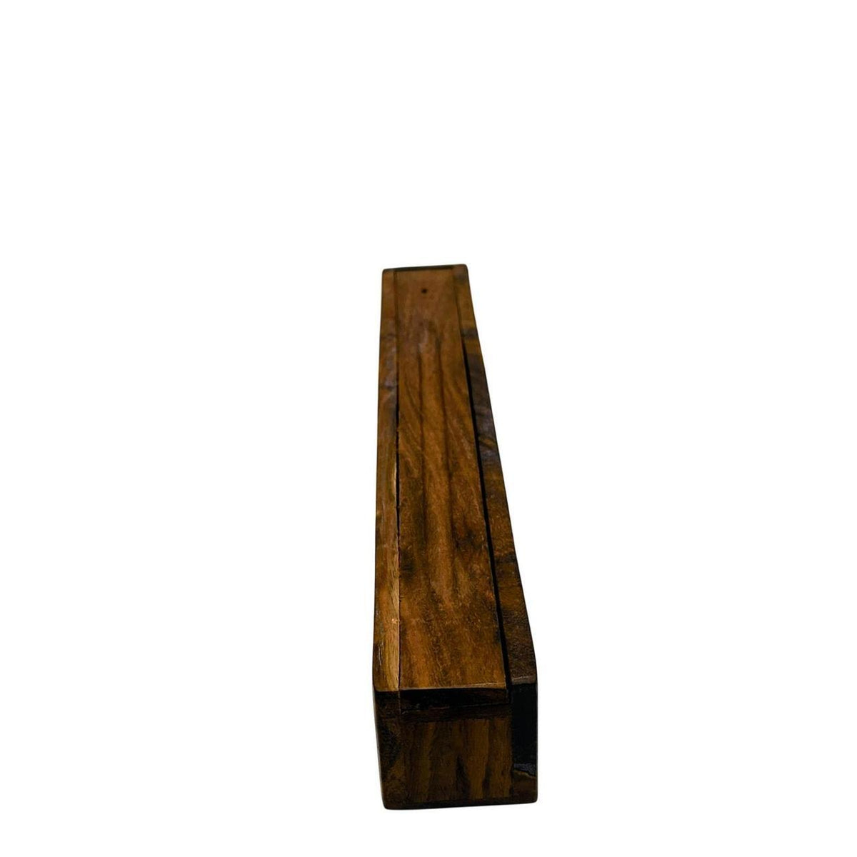 Wooden Incense Holder Box with Moon and Star Inlay - Danisak