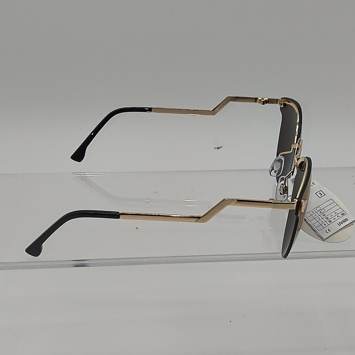 #134   Gold & purple sunglasses with a retro vibe #retro #gold - Danisak