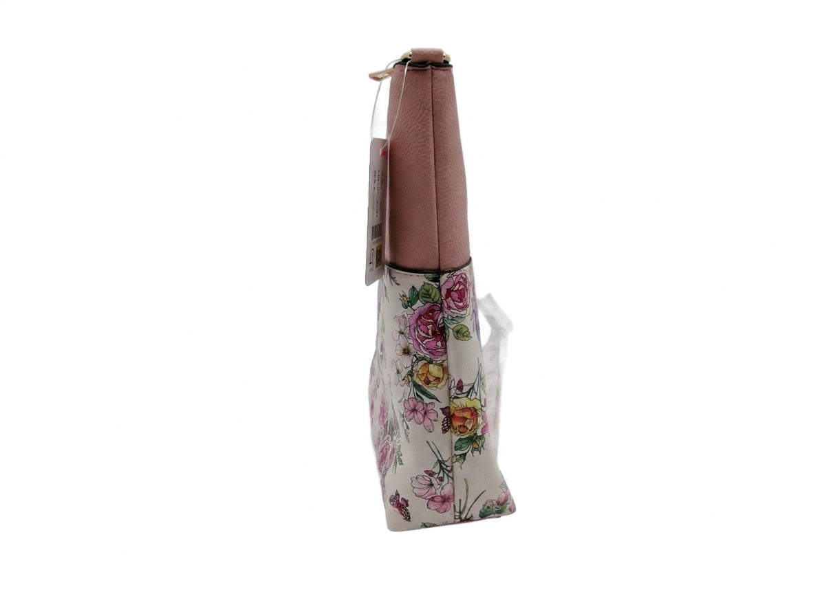 ALBA Floral Print Crossbody Bag with Matching Pouches