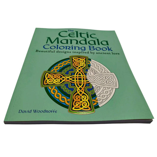 The Celtic Mandala Coloring Book by David Woodroffe - 45 Unique Multi-Color Mand - Danisak