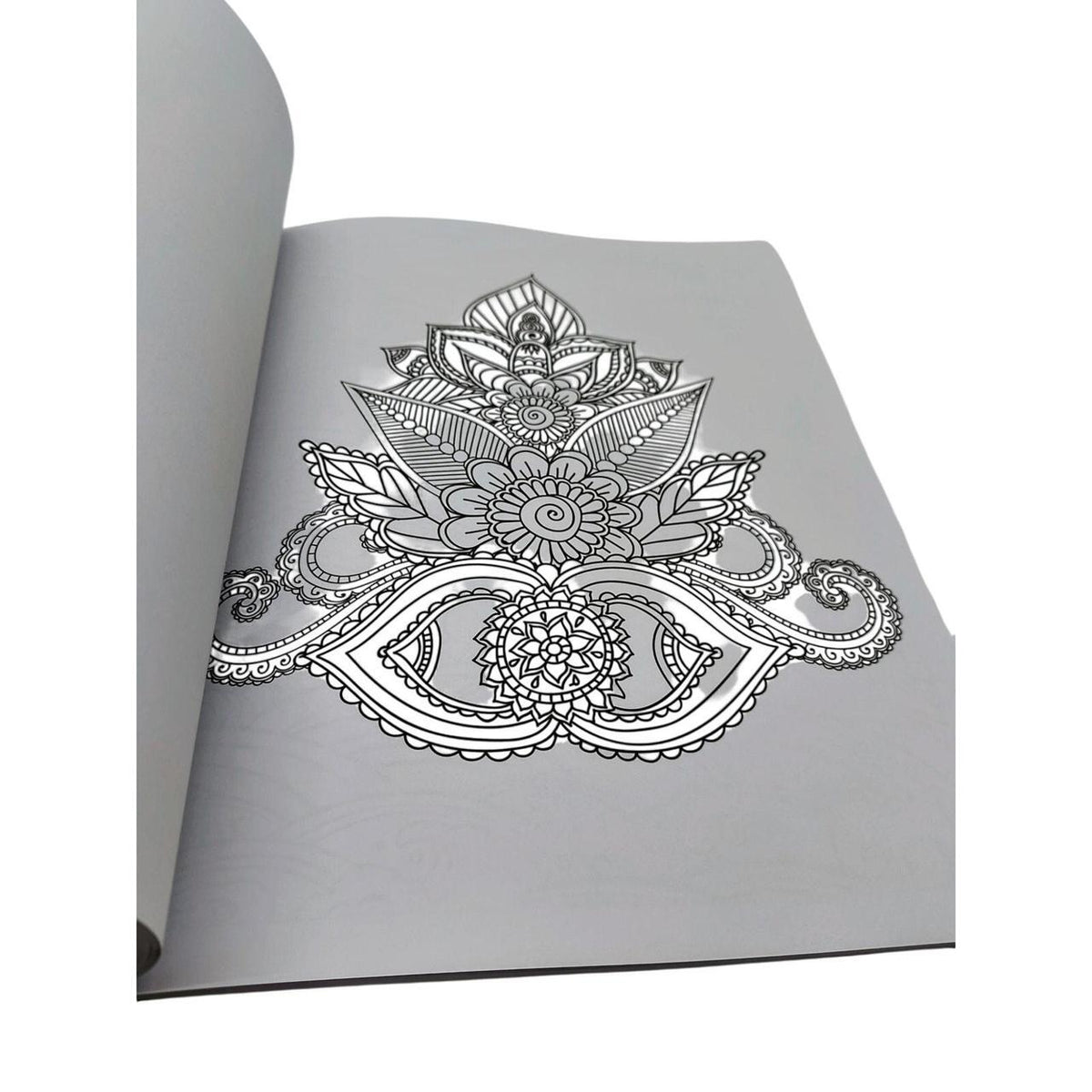 Mystical Patterns Coloring Book with 45 Unique Designs for Relaxation and Mind-C - Danisak