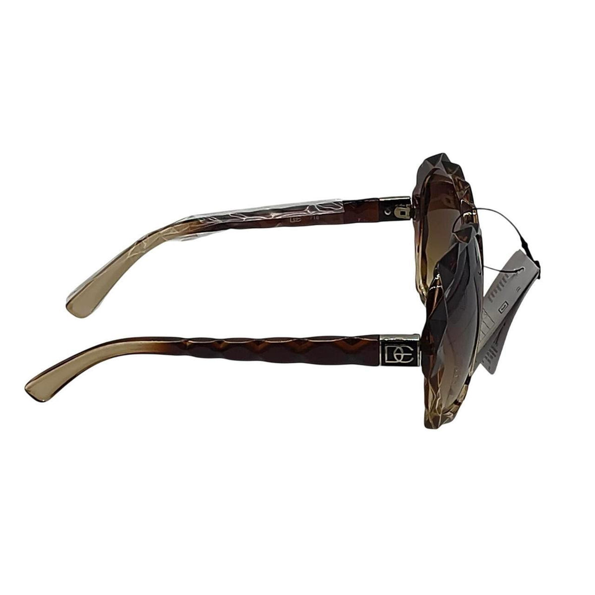 400 Brown & tan gradient sunglasses with a boho vibe - Danisak