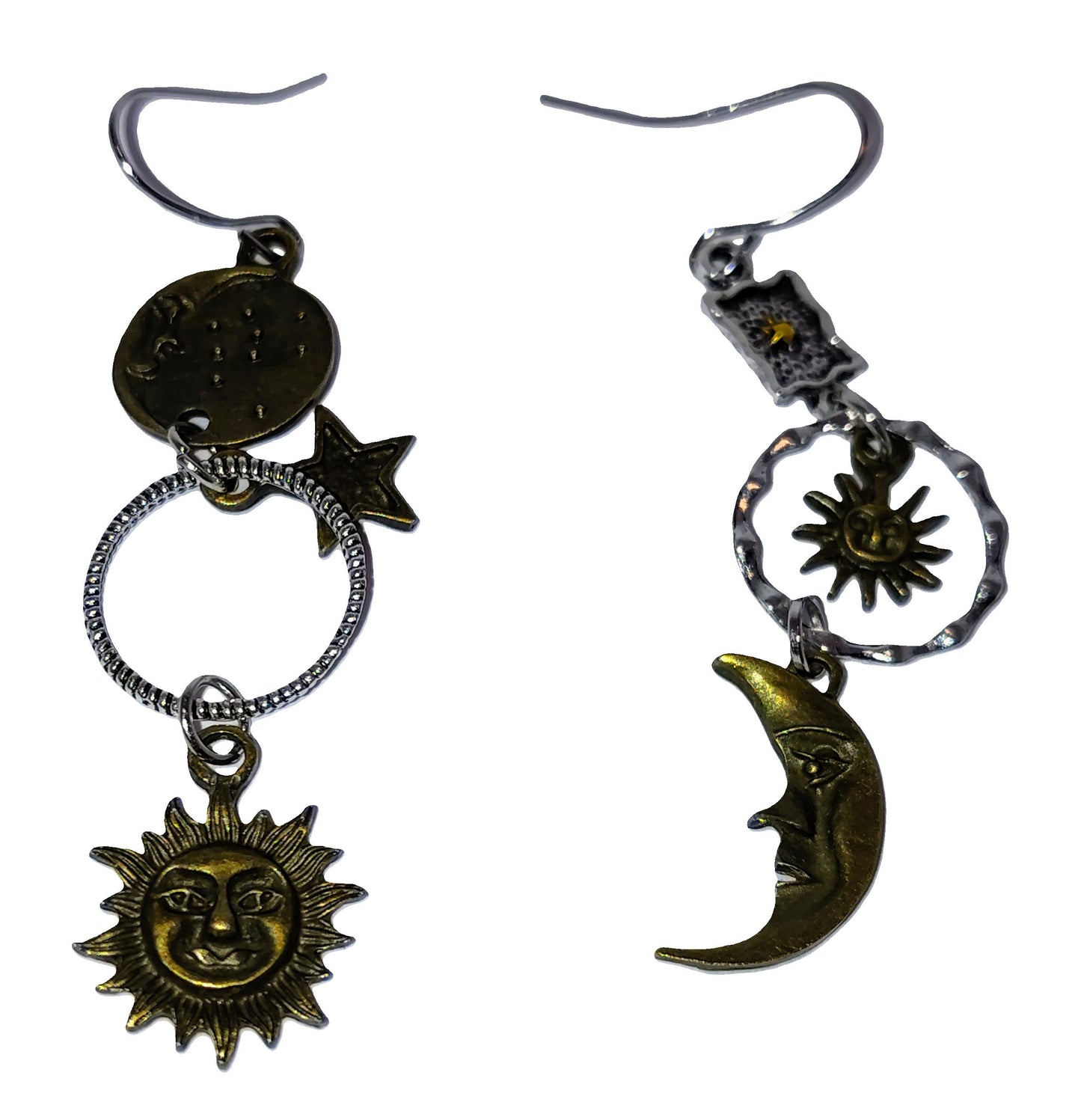 Free Shipping $7.99 Celestial Earrings