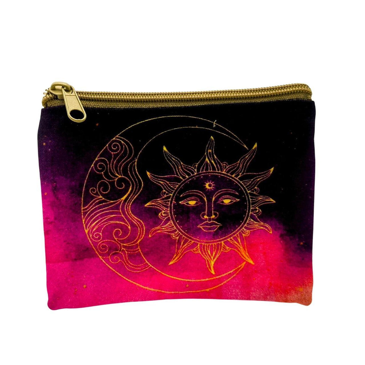 Unbranded Women's 'The Sun & Moon' Multi-Color Coin Purse Wallet - Danisak