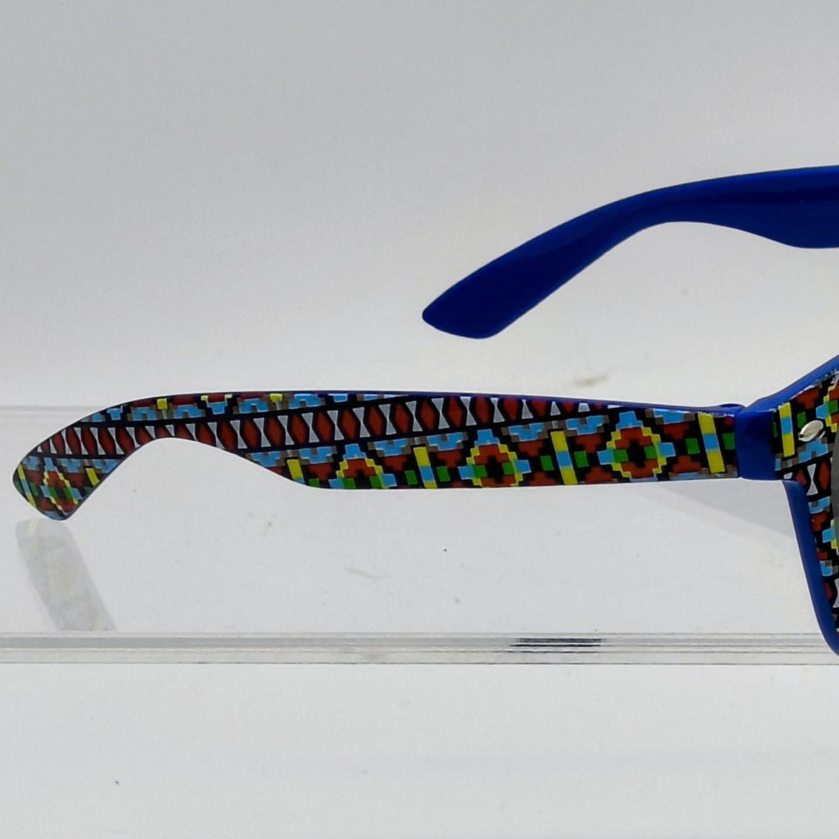 Unbranded Women's Blue and Multi Sunglass - Danisak