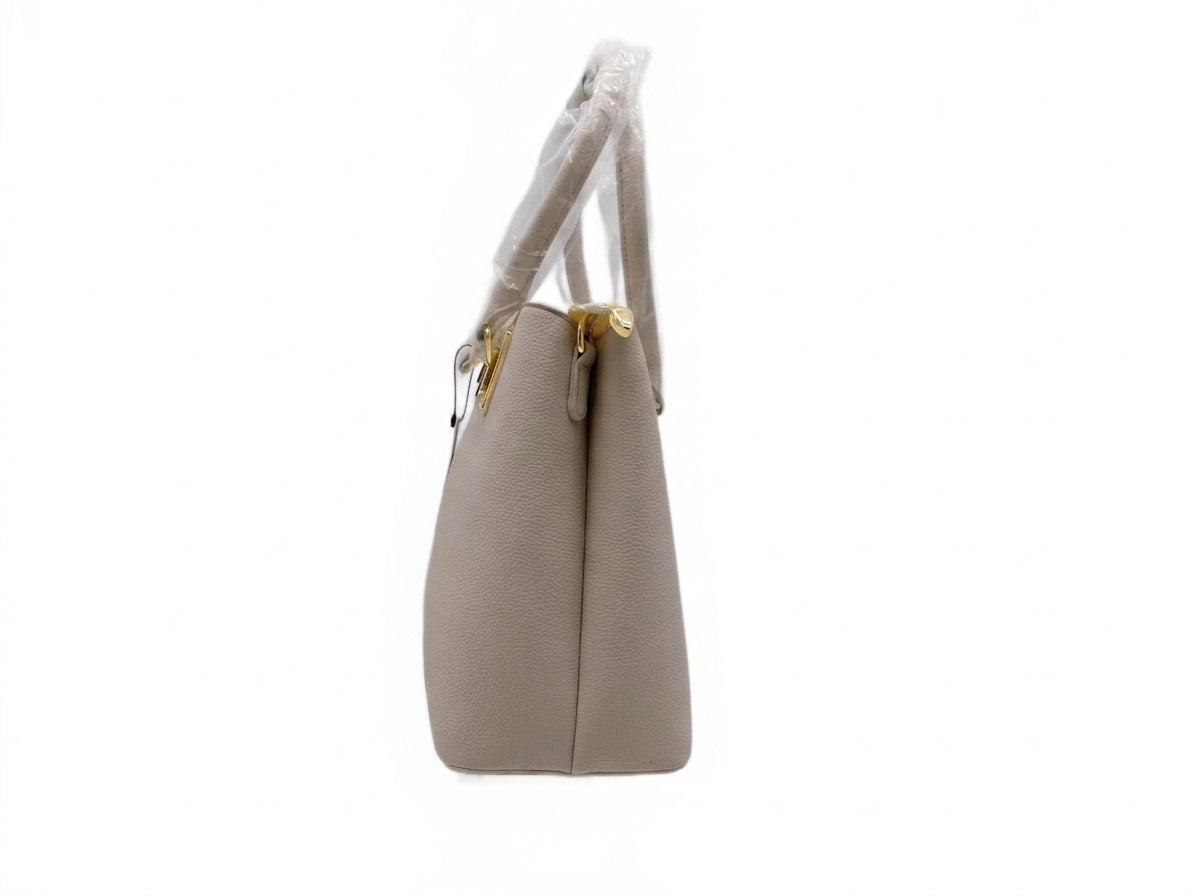 ROSANI Structured Top Handle Tote Bag with Detachable Strap