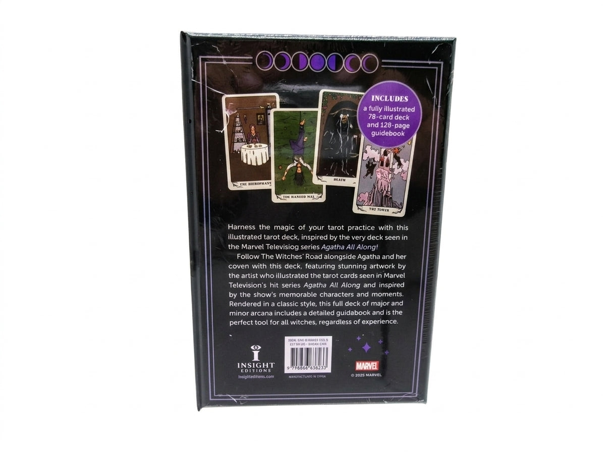 Marvel Television Agatha All Along Tarot Deck and Guidebook