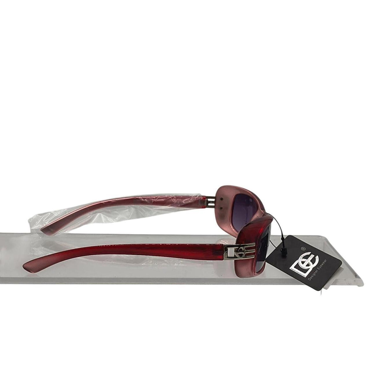 622 Red & purple sunglasses with silver accents - Danisak