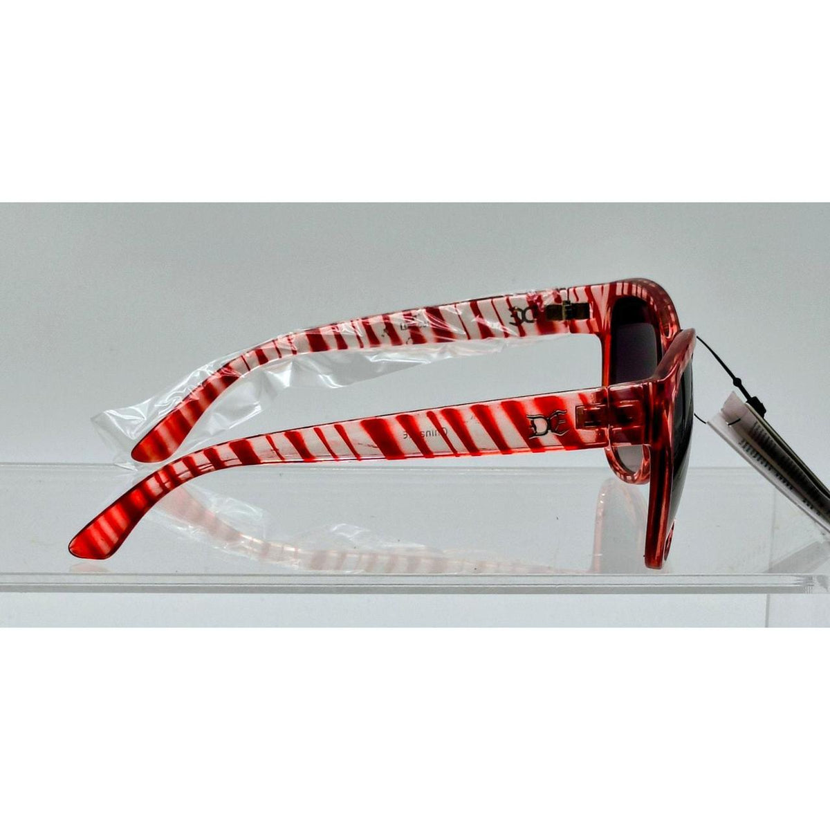 604 Eyewear red & white striped sunglasses - Danisak