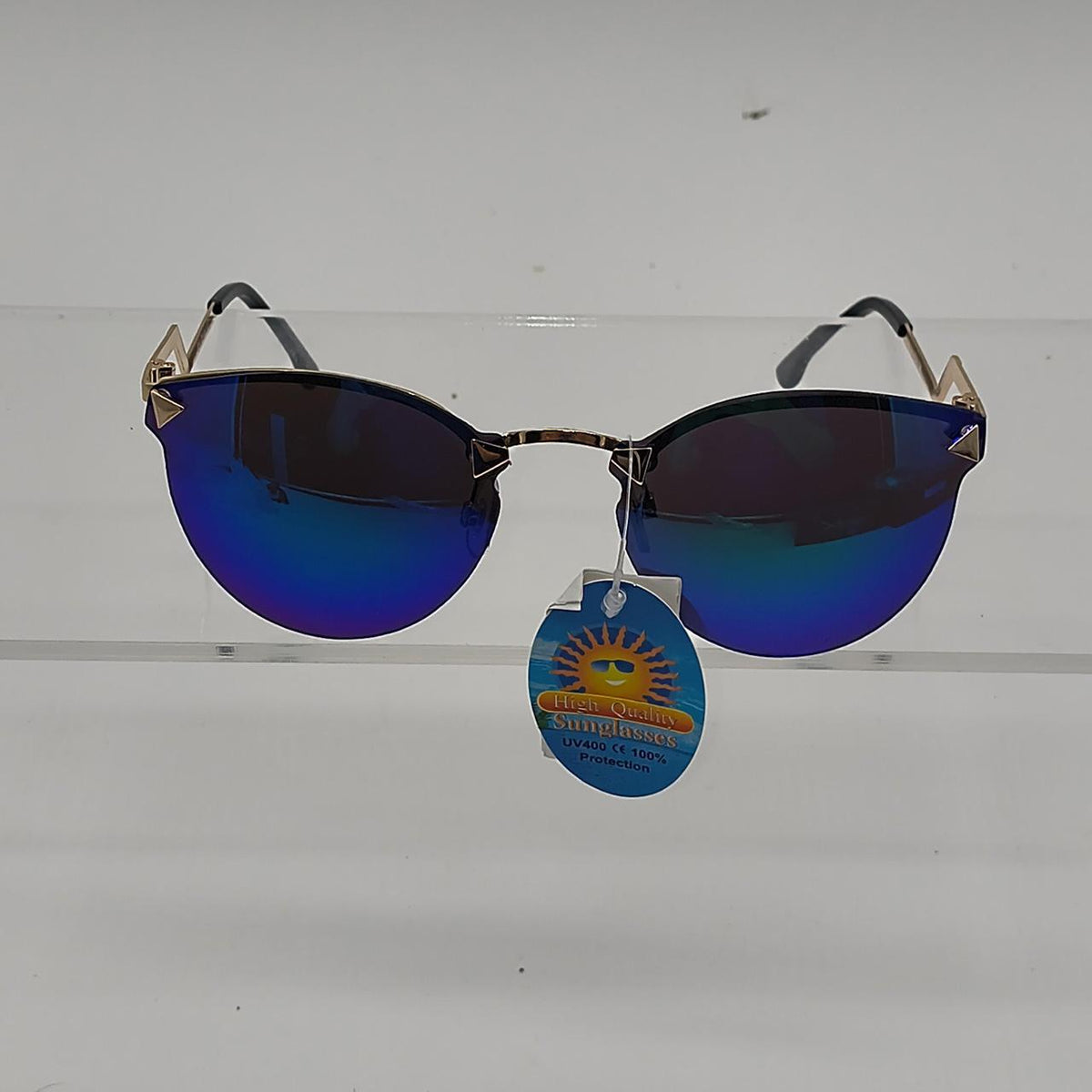 #134   Gold & purple sunglasses with a retro vibe #retro #gold - Danisak