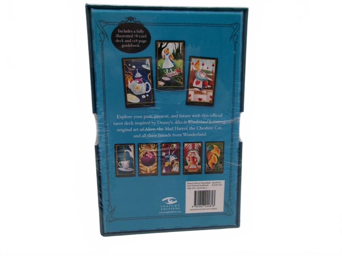 TC-7 Disney Alice in Wonderland Tarot Deck and Guidebook - New Sealed - Danisak