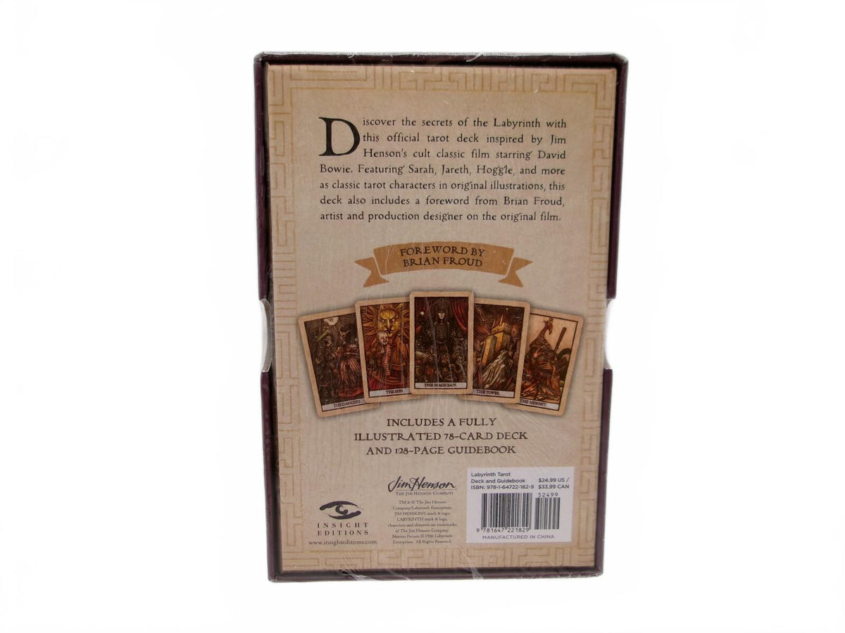 TC-3 Jim Henson's Labyrinth Tarot Deck and Guidebook,  Foreword by Brian Froud - Danisak