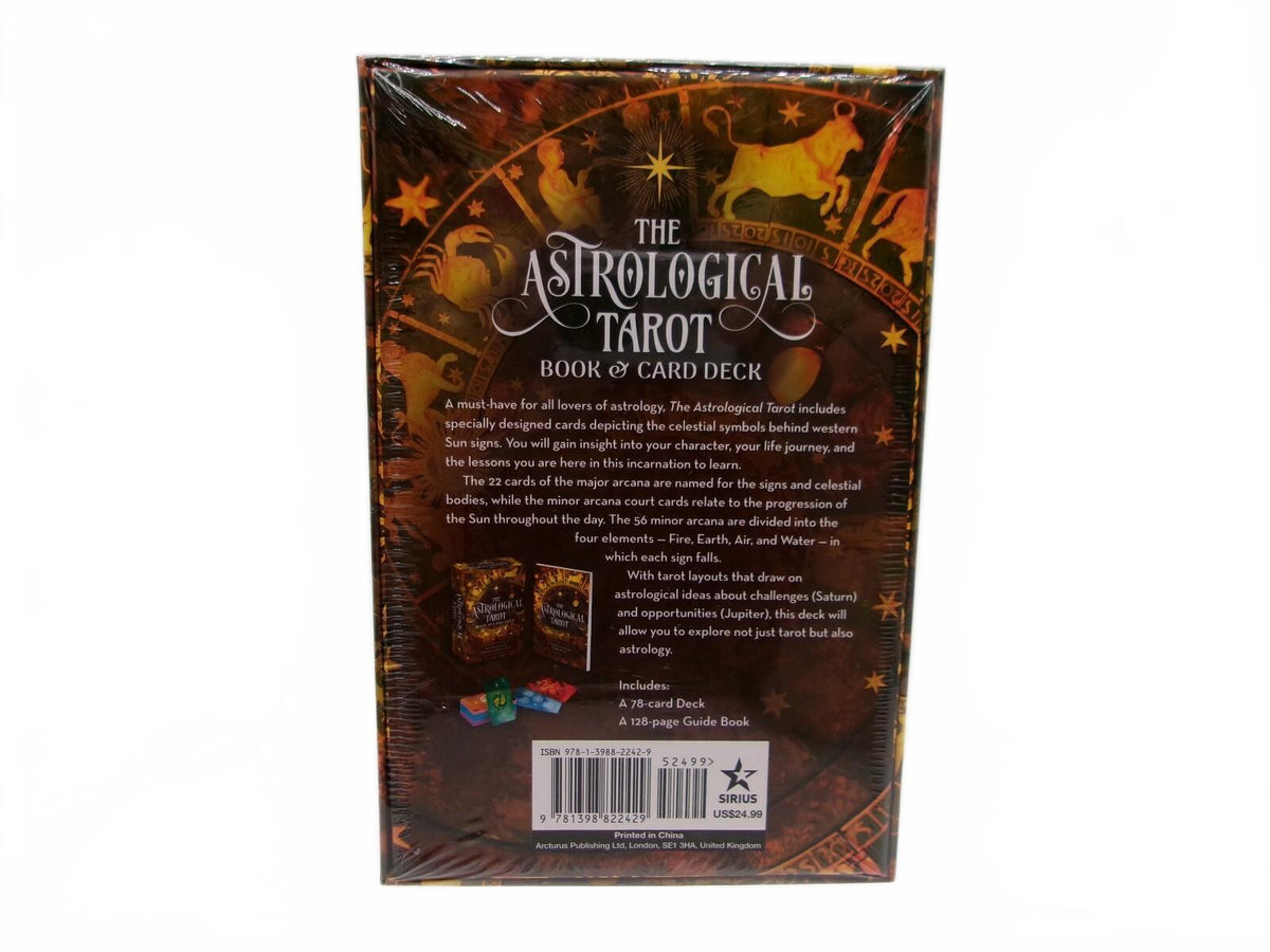 TC-10  Astrological Tarot Book & Card Deck - 78-Card Deck and Illustrated Guide - Danisak