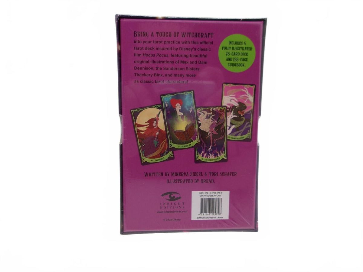 TC-6 Disney Hocus Pocus Tarot Deck and Guidebook - New Sealed - Danisak