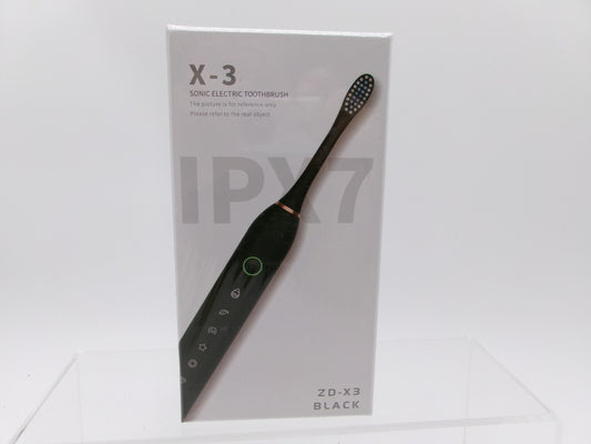 X-3 Sonic Electric Toothbrush with IPX7 Waterproof Rating - Available in Black &