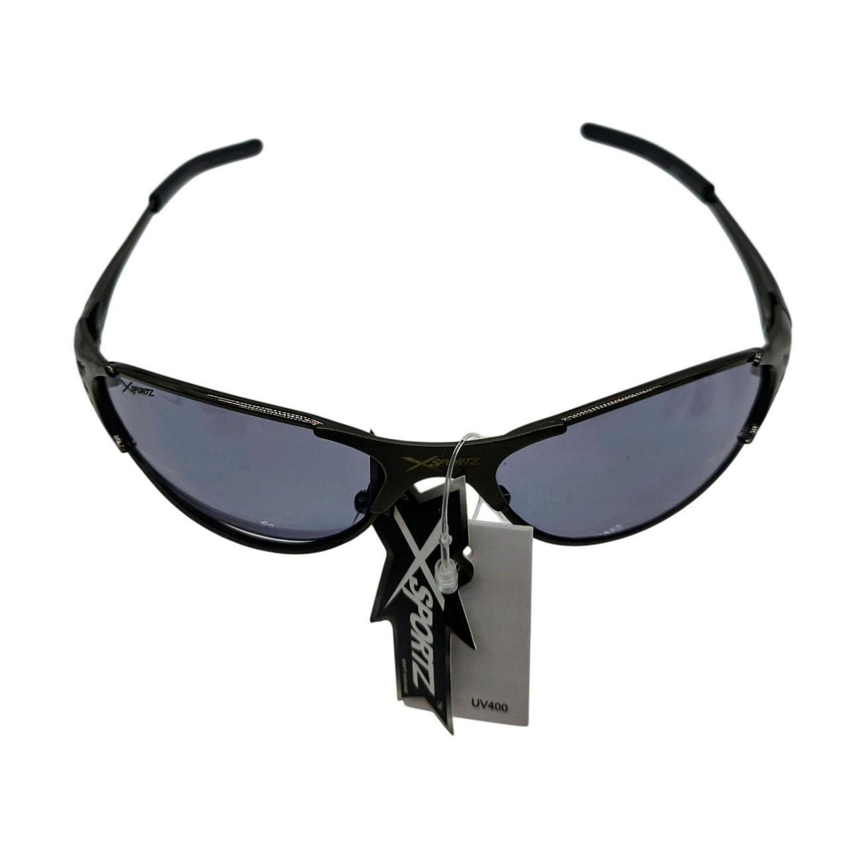 432 Black Xsport sunglasses with flame design on the arms - Danisak