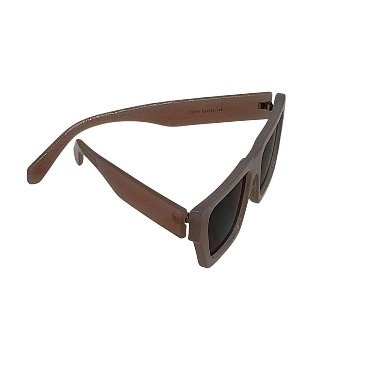 Frosted Matte Neutral Clear Sunglasses | Transparent Retro Indie Shades - Danisak