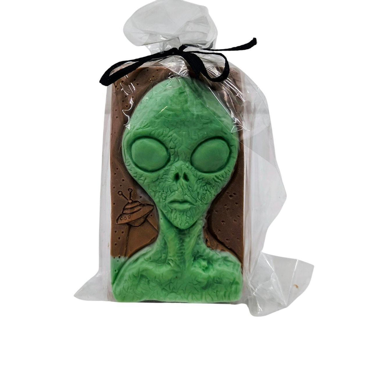Alien Themed Glycerin Soap Bar with Candy Crush Scent, 4 oz, Gift-Ready Package - Danisak
