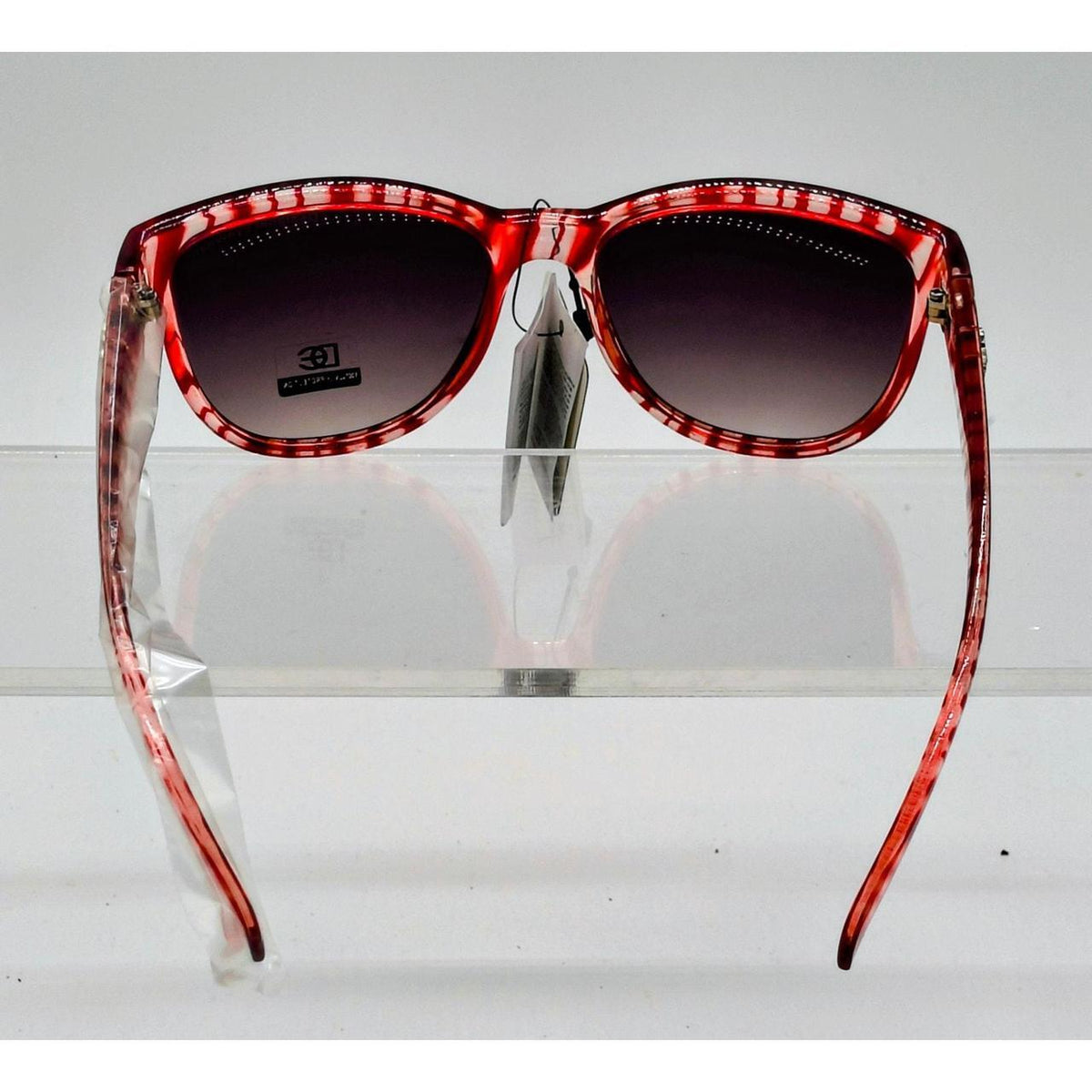 604 Eyewear red & white striped sunglasses - Danisak