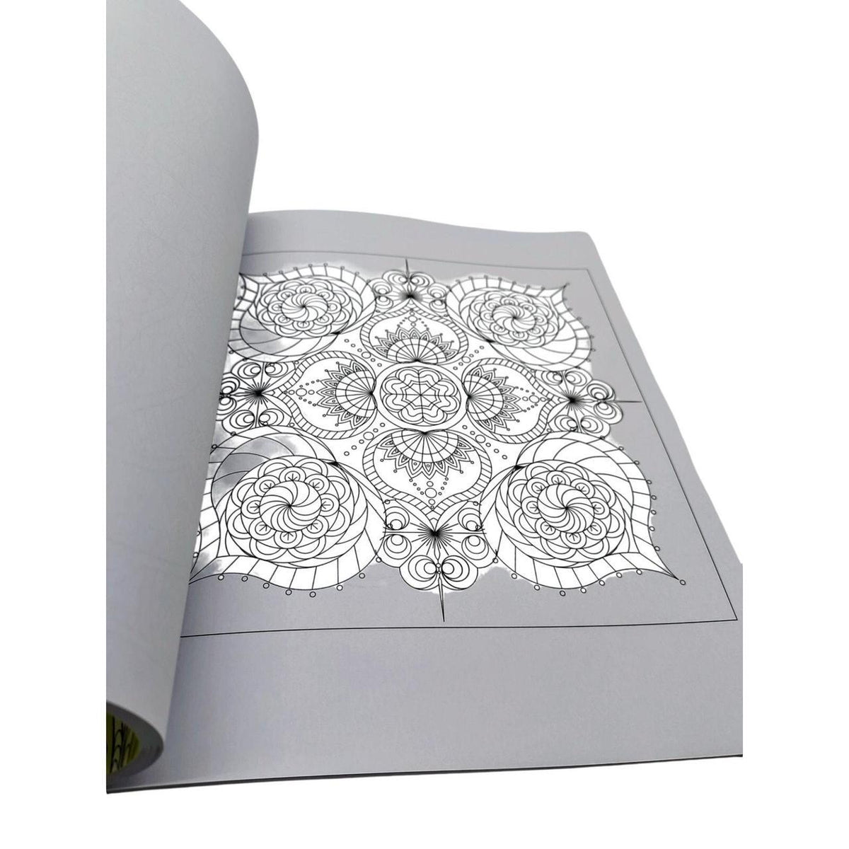 Mystical Patterns Coloring Book with 45 Unique Designs for Relaxation and Mind-C - Danisak