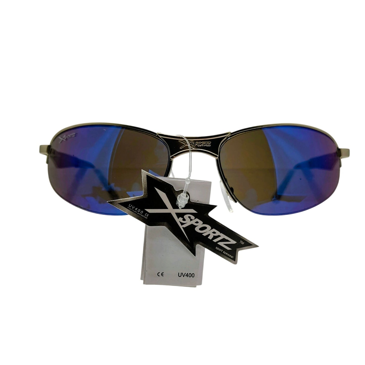446 xsportz silver sunglasses with