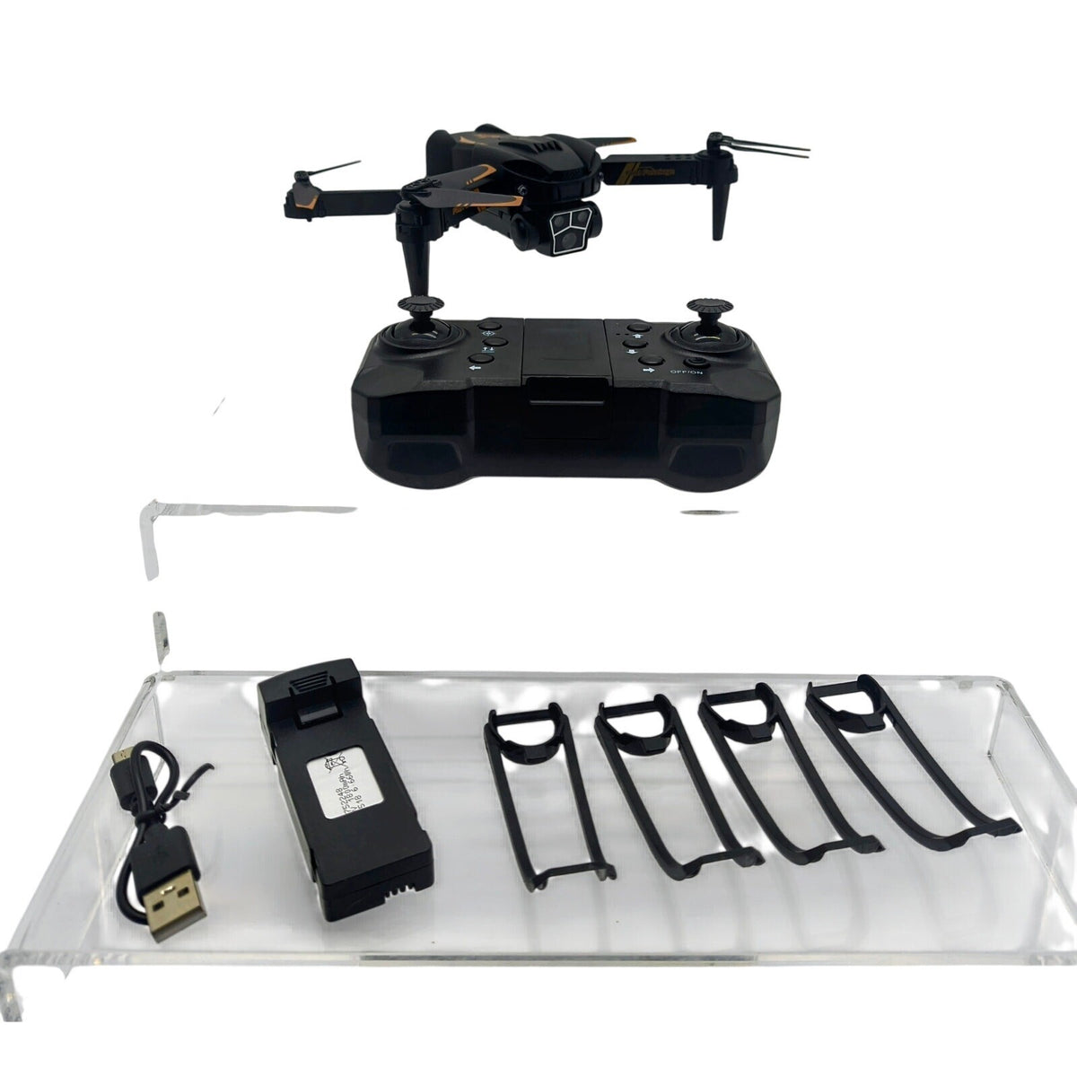 X33 Drone – Dual Camera, 4K AI Self‑Flying, Foldable Body, Optical Flow Hover