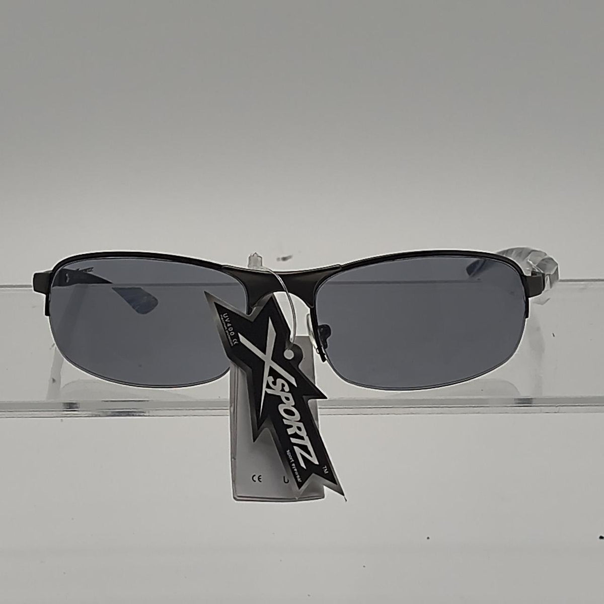 Unbranded Men's Silver and Grey Sunglass - Danisak