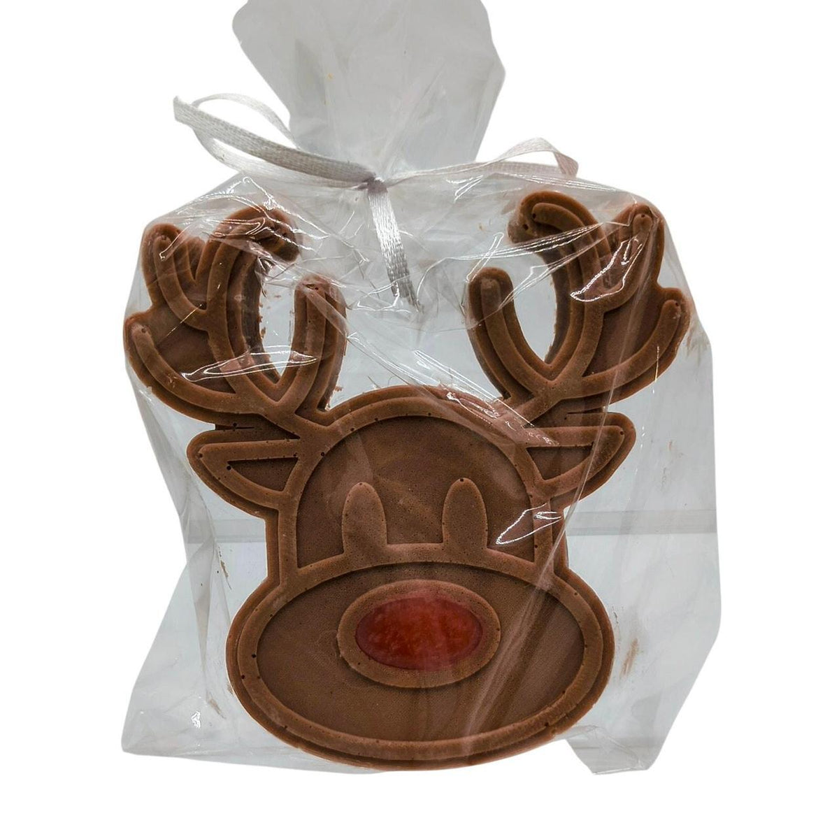 Unbranded Fir Balsam Scented Reindeer Glycerin Soap - Brown Holiday Decor - Danisak