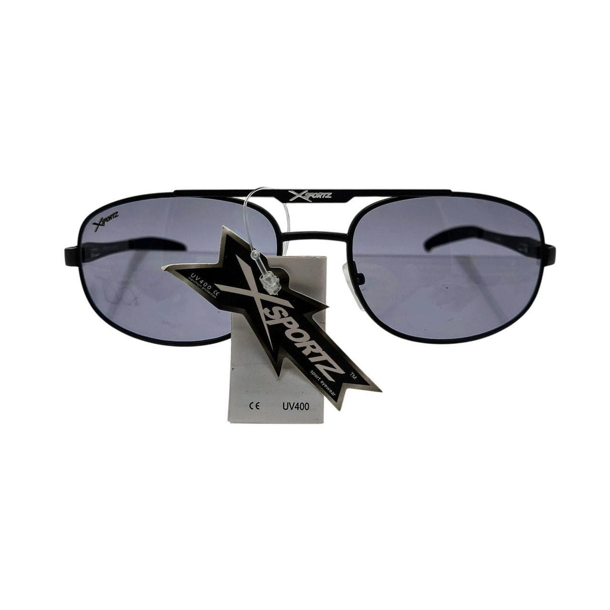 411 Xsportz black sunglasses with gray lenses - Danisak